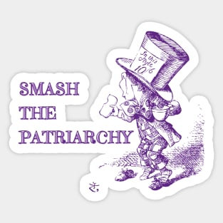 Smash THE patriarchy Sticker